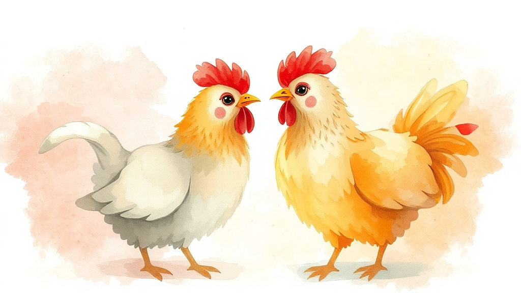 나이별/연도별 운세 (watercolor 스타일)