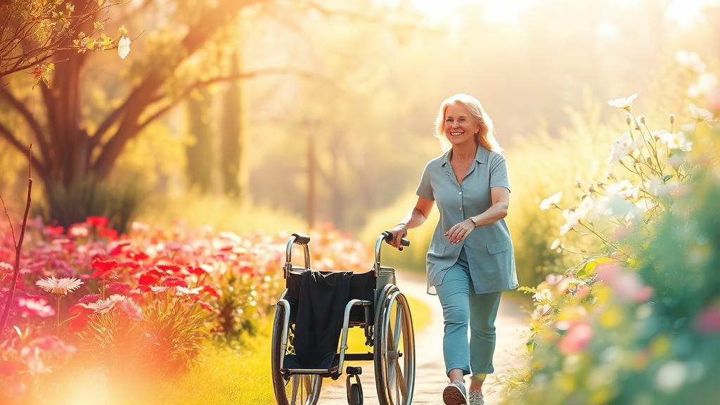 활동지원사란 무엇일까요? (watercolor 스타일)