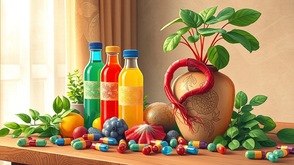 건강식품 선물💪 (illustration 스타일)