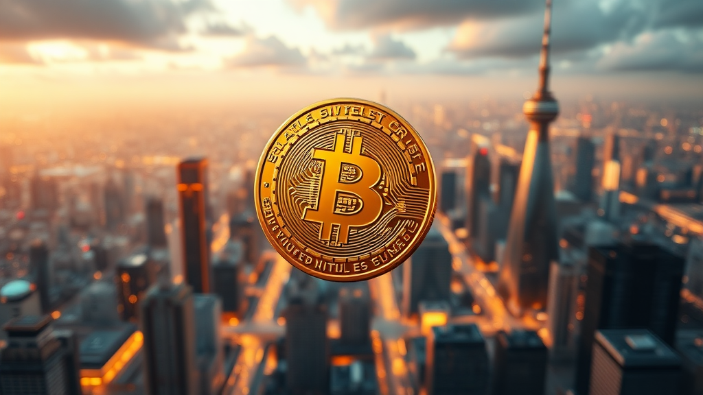 비트코인이 뭔가요? (realistic 스타일)