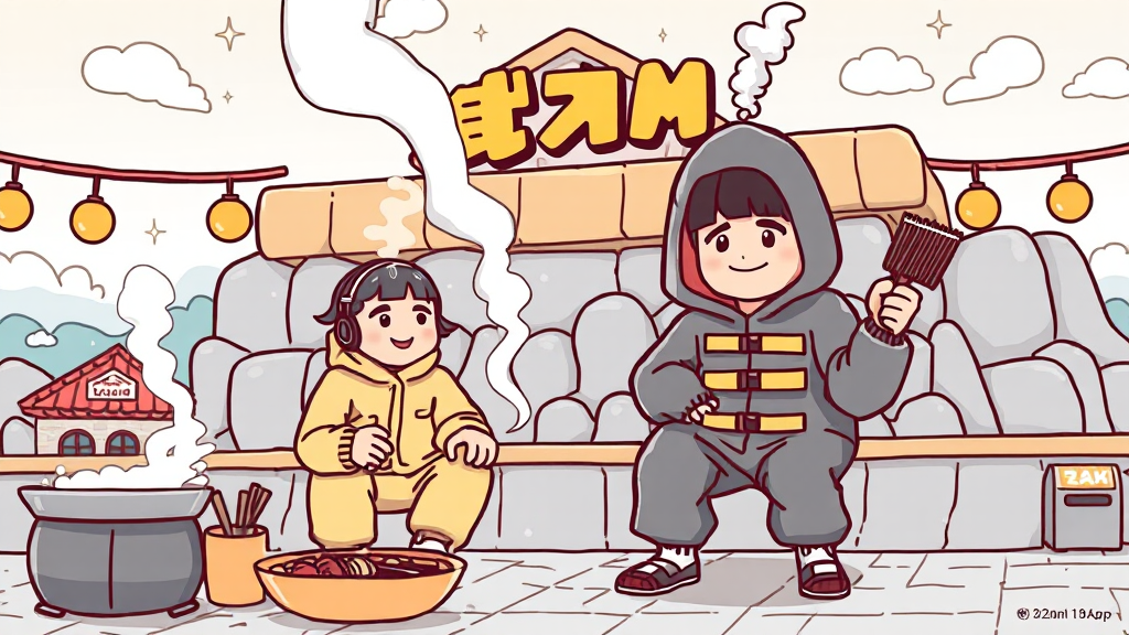 라면랜드, 어떤 곳? (cartoon 스타일)