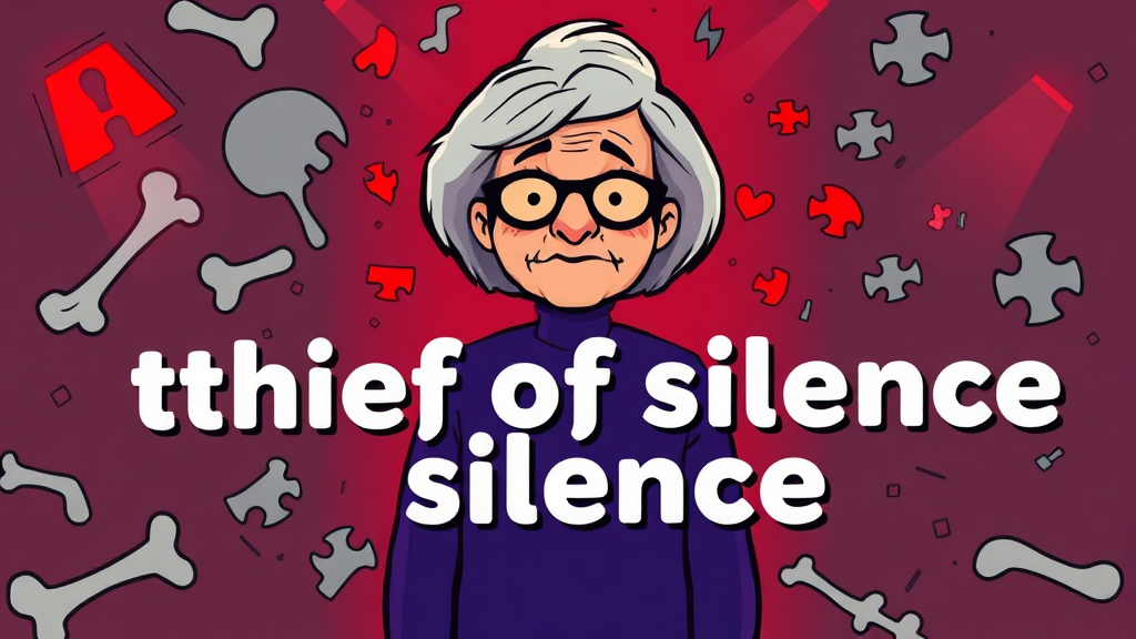 골다공증이란? (cartoon 스타일)