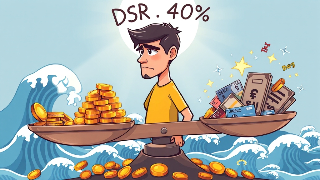 DSR, 모든 빚을 꼼꼼하게 따져볼까요? (cartoon 스타일)