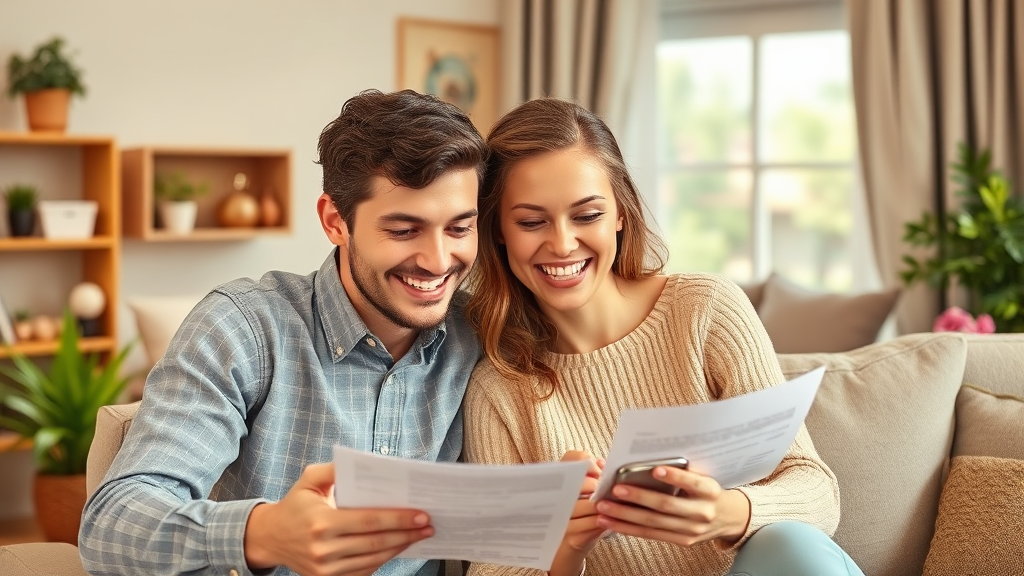 신혼부부 전세대출 신청 방법 및 절차 (realistic 스타일)