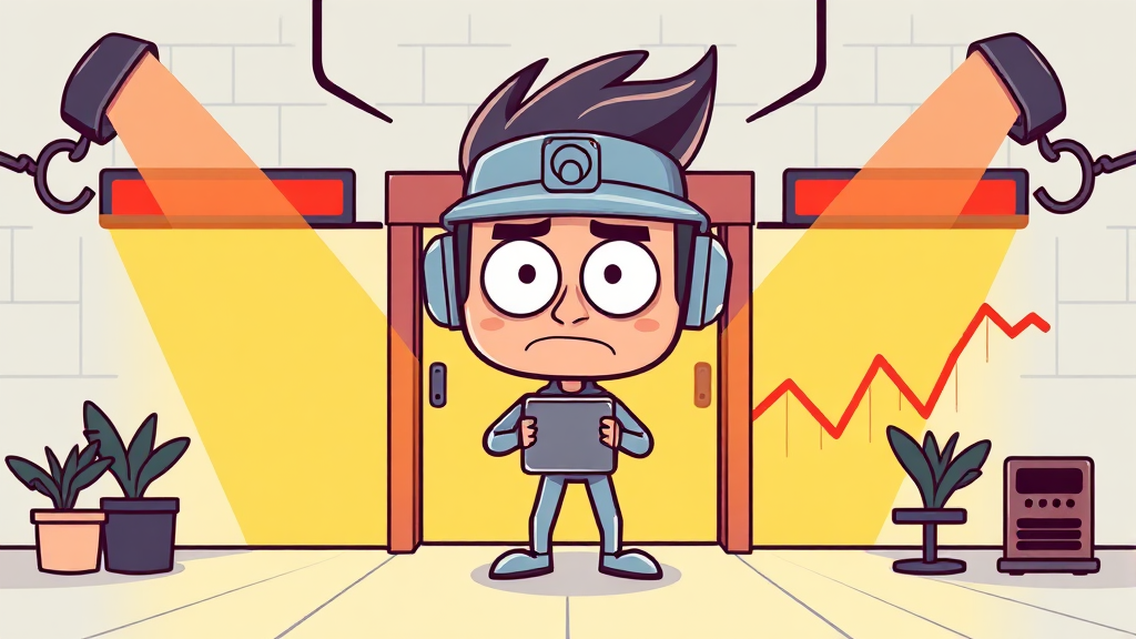 시장 반응 및 투자자 영향 (cartoon 스타일)