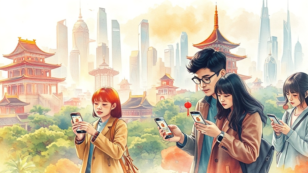 e-CNY, 무엇일까요? (watercolor 스타일)