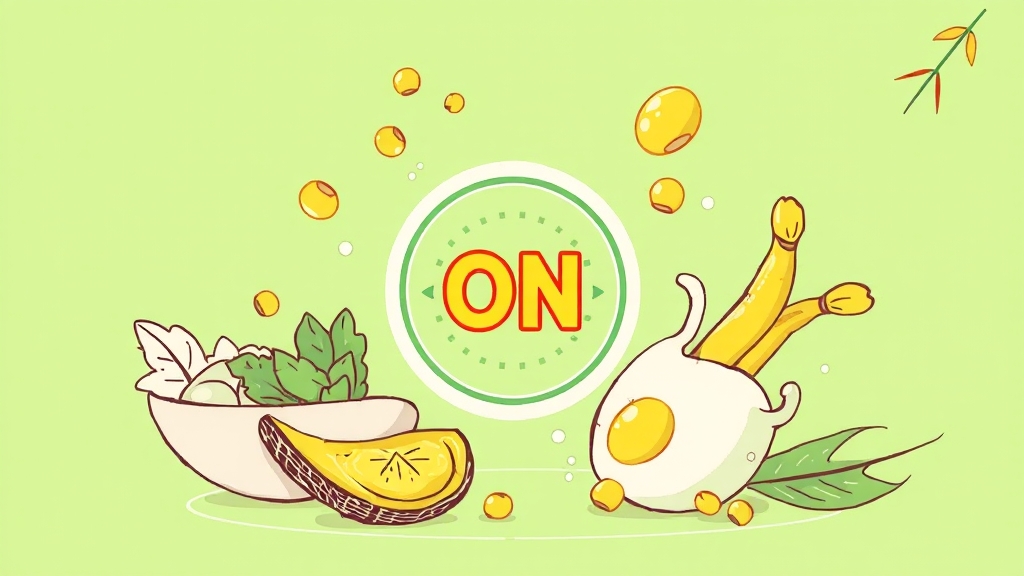 UCP 단백질과 다이어트 (illustration 스타일)