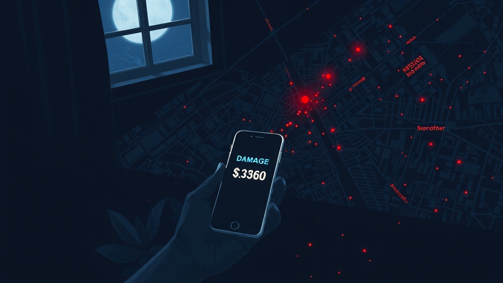 KT 소액결제 해킹 피해 사례 (illustration 스타일)