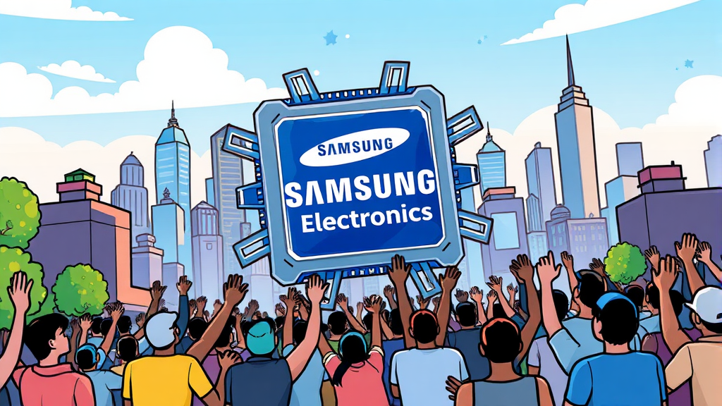 주주환원 정책 및 시장 평가 (cartoon 스타일)