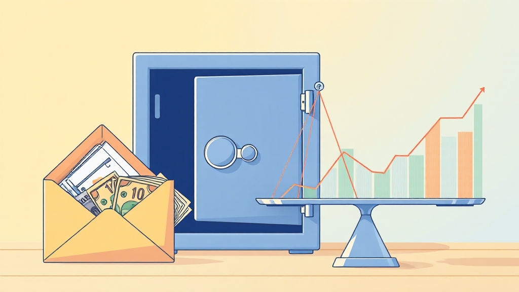 파킹통장 vs CMA, 뭐가 다를까? (illustration 스타일)