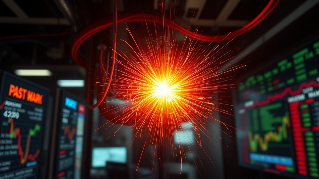 과거 서킷브레이커 발동 사례 분석 및 시사점 (realistic 스타일)