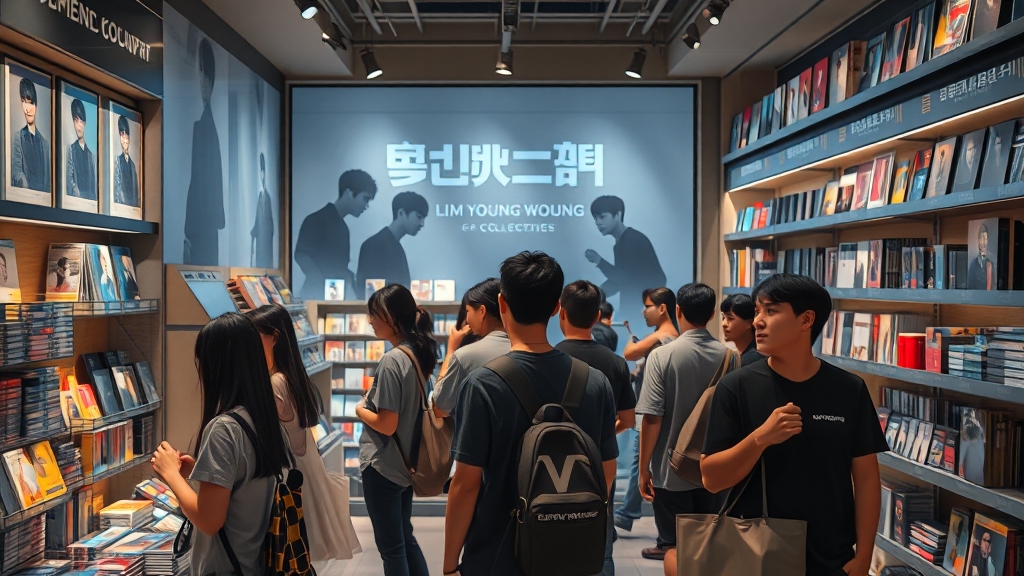 임영웅 굿즈 정보 (realistic 스타일)