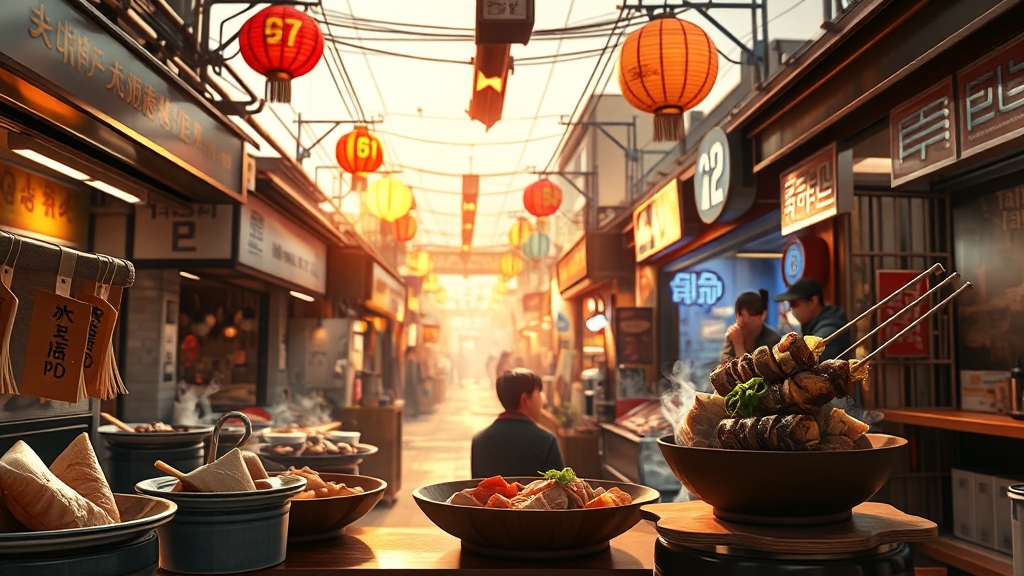 골라 먹는 재미! 다양한 메뉴 (realistic 스타일)