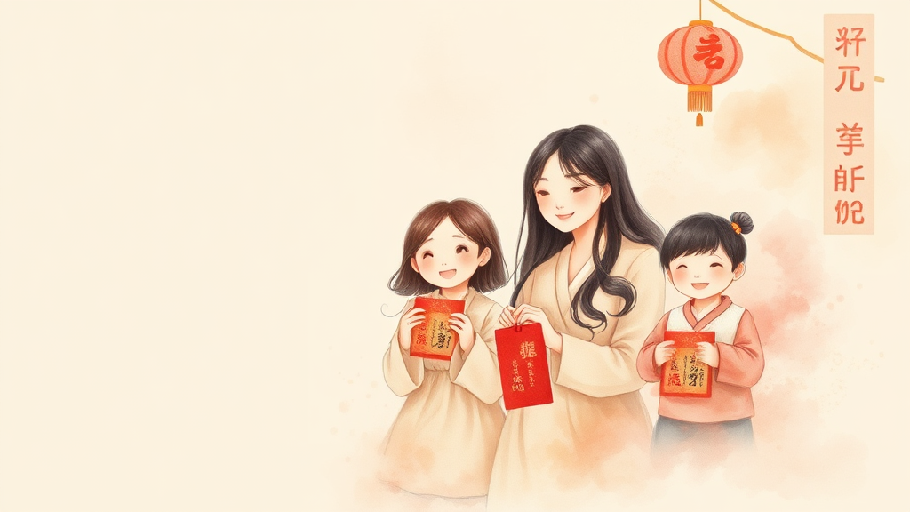 새해 인사 시 주의사항 및 에티켓 (watercolor 스타일)