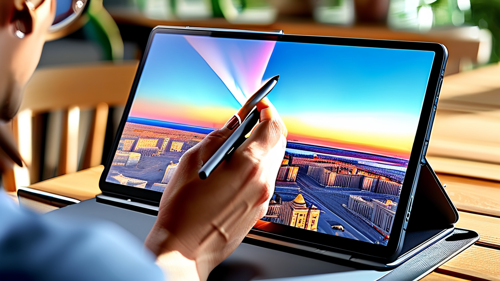 갤럭시탭 S9 5G 주요 특징 및 성능 분석 (realistic 스타일)