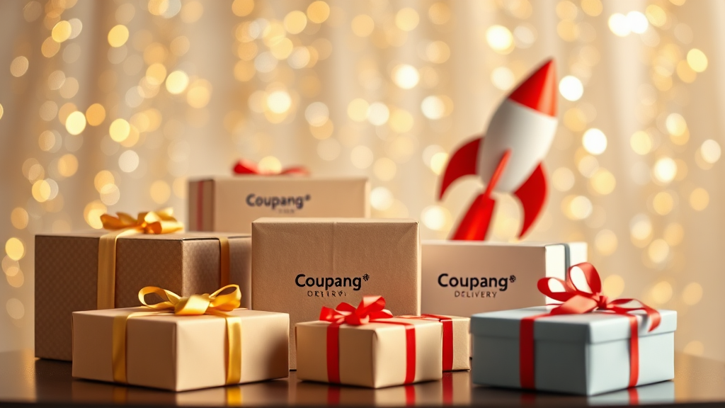 쿠팡 보상, 똑똑하게 활용하세요! (realistic 스타일)