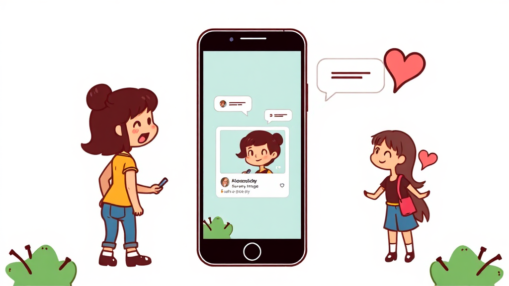 카카오톡 저장 공간 관리, 이것만은 꼭! (cartoon 스타일)