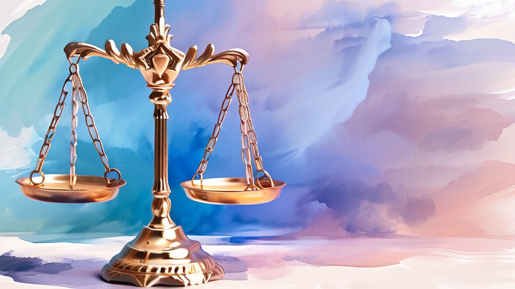 양육비 미지급, 사기죄 해당 여부와 감치명령 (watercolor 스타일)