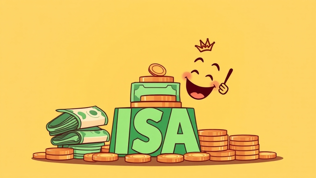 ISA 계좌 활용법 및 가입 제한 (illustration 스타일)