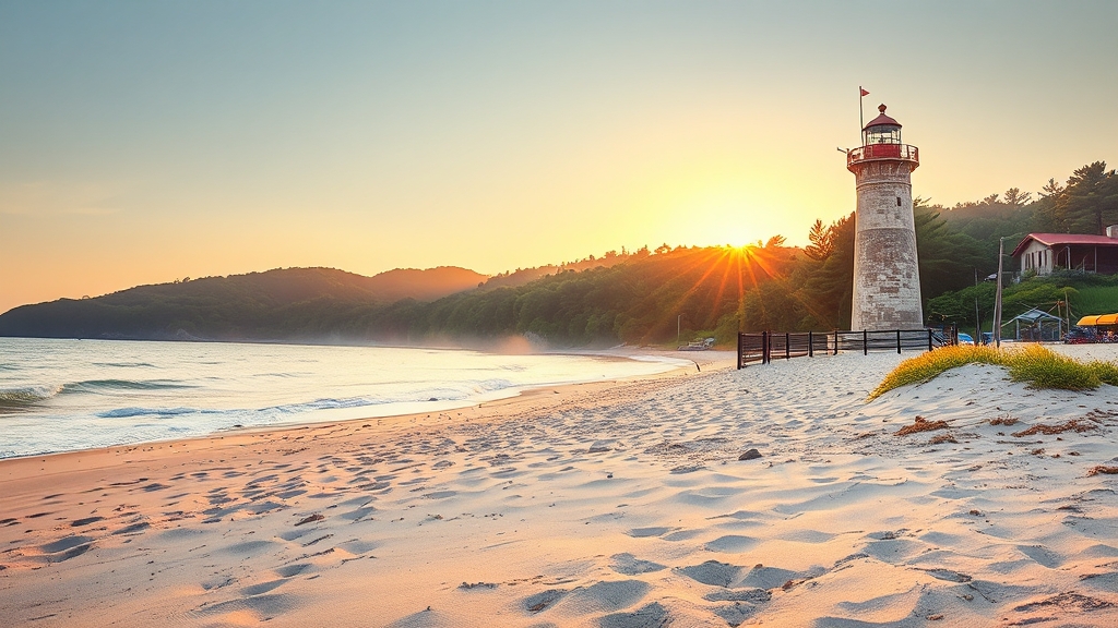 하조대 주변 관광지와 맛집, 완벽한 하루 코스! (realistic 스타일)