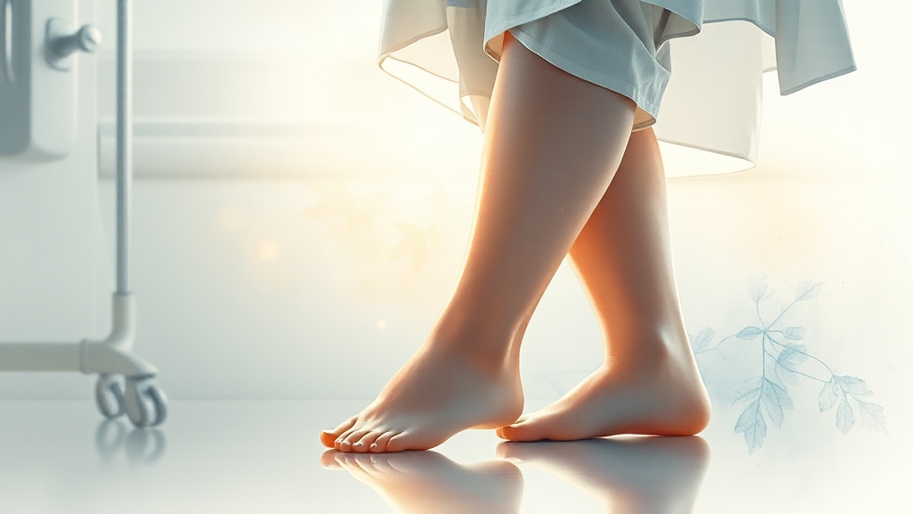 하지부종, 왜 생기는 걸까? (watercolor 스타일)