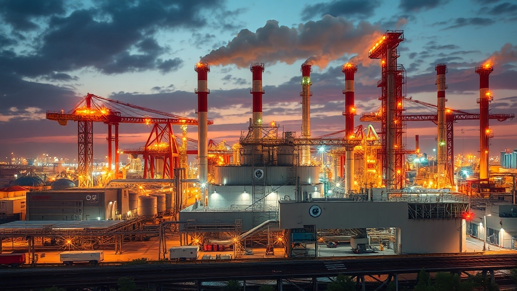 주가 영향 핵심 요인 (realistic 스타일)