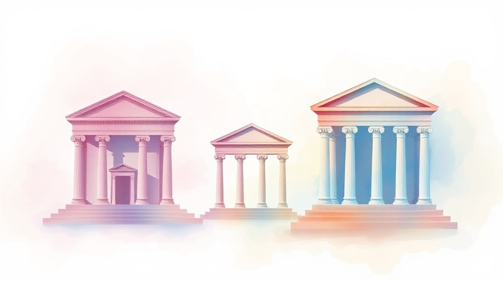 은행 vs 증권사, 비과세 종합저축 어디서 가입하는 것이 유리할까? (watercolor 스타일)