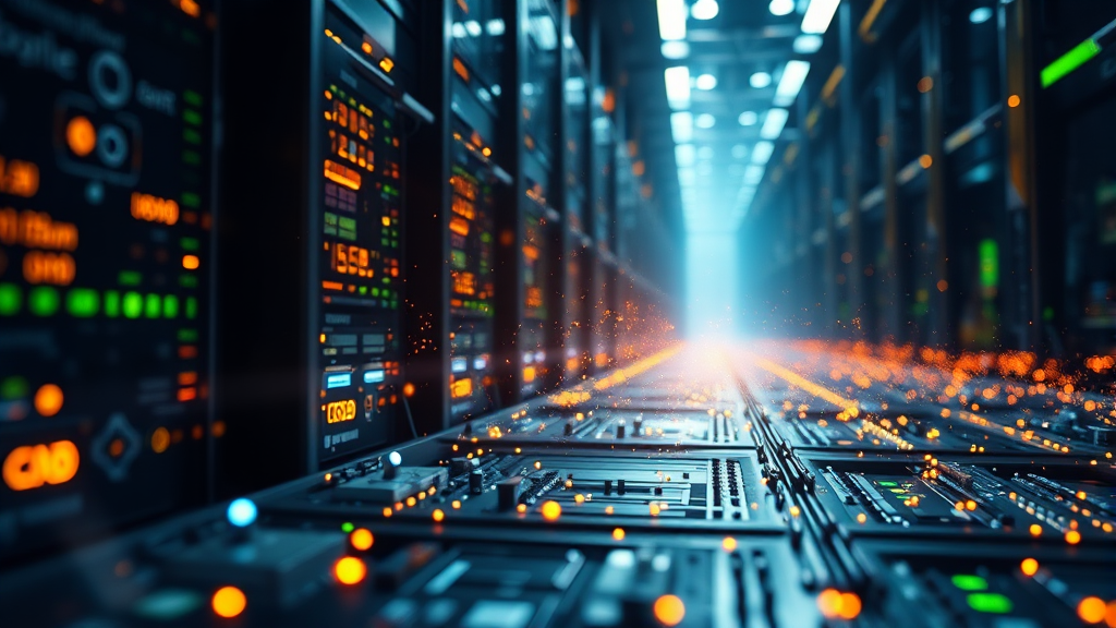 양자컴퓨터 기술 동향과 시장 성장 가능성 (realistic 스타일)