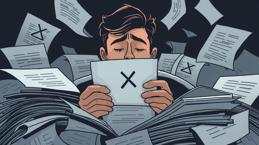 개인회생 시 주의사항 (illustration 스타일)