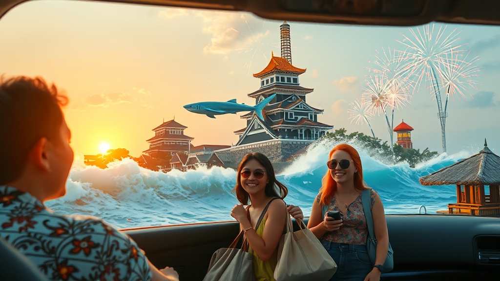 3박 4일 추천 코스 (realistic 스타일)