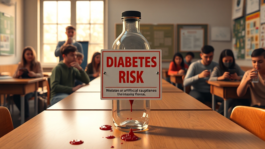 제로 음료와 건강, 기존 연구 분석 (realistic 스타일)