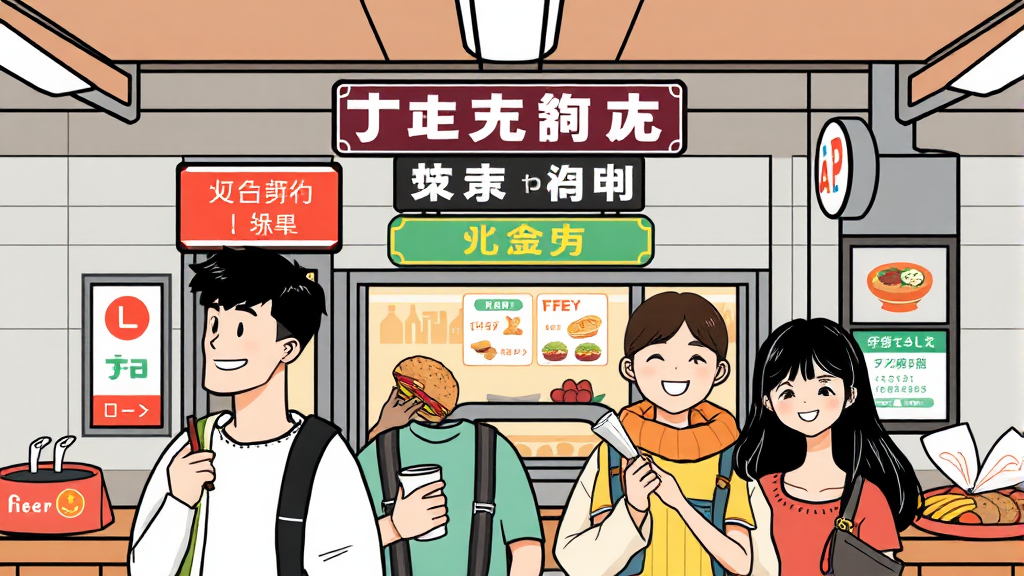 교통, 주차, 숙소 정보 (illustration 스타일)