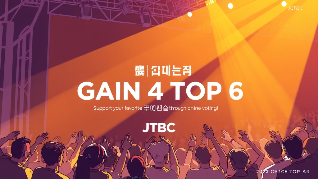 온라인 사전 투표, 이렇게 참여하세요! (illustration 스타일)