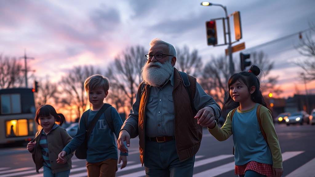 시니어 일자리, 용돈벌이 이상의 가치 (realistic 스타일)