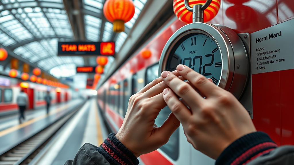 SRT 예매 정보 (realistic 스타일)