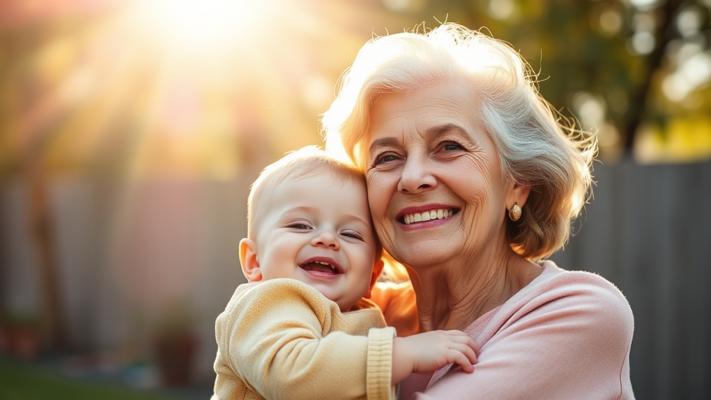 조부모 돌봄수당이란? (realistic 스타일)