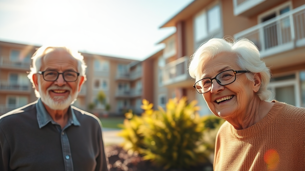 고령자 복지주택 공고 확인 화면 예시