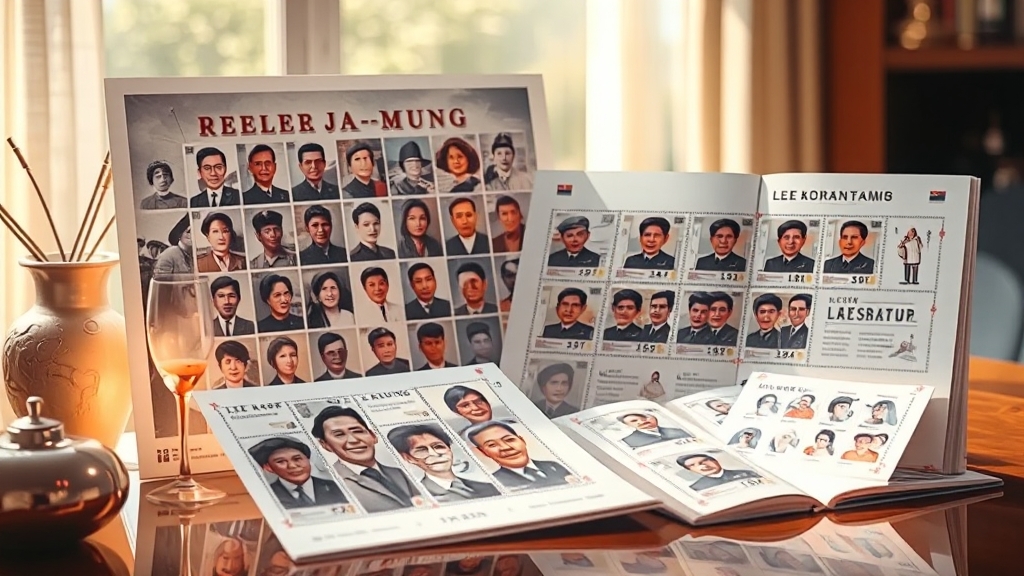 기념 우표, 특별한 구성과 특징 (realistic 스타일)