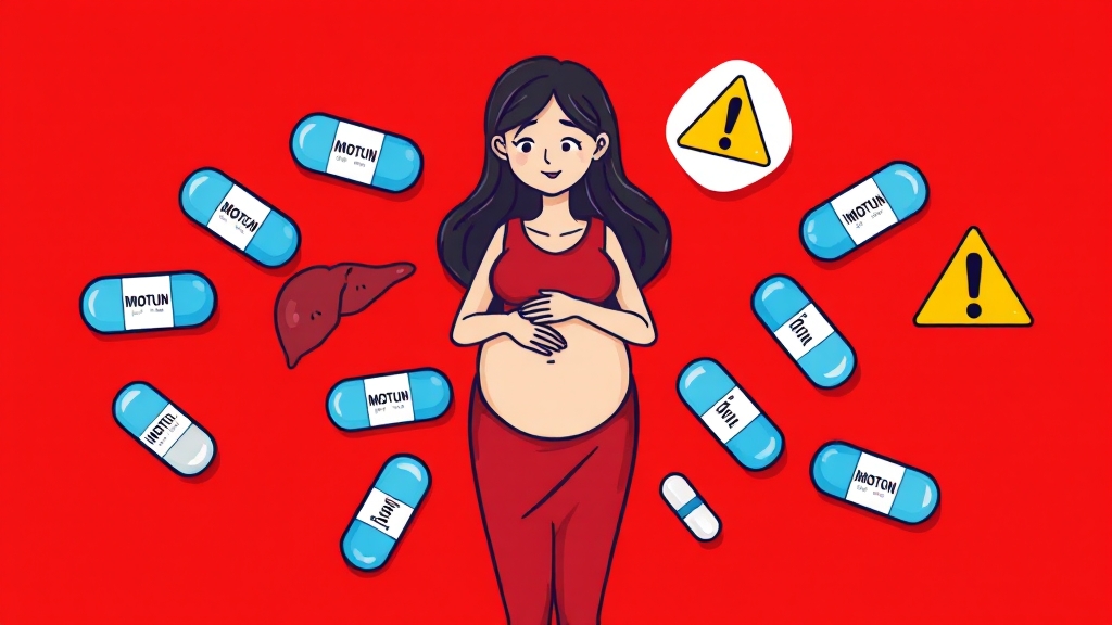 부작용 & 금기 사항 (cartoon 스타일)