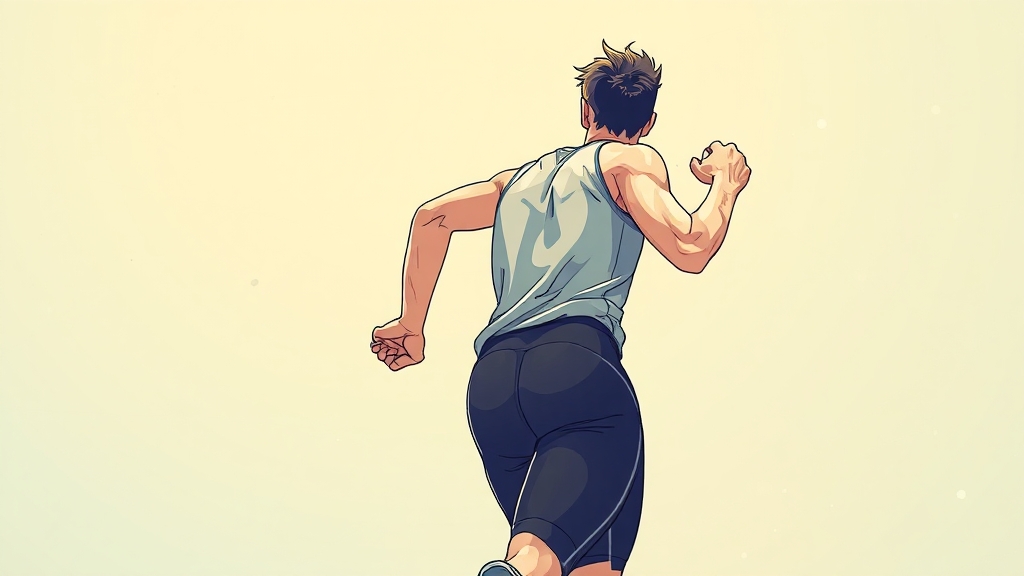 무릎 통증 완화 및 부상 예방 효과 (illustration 스타일)