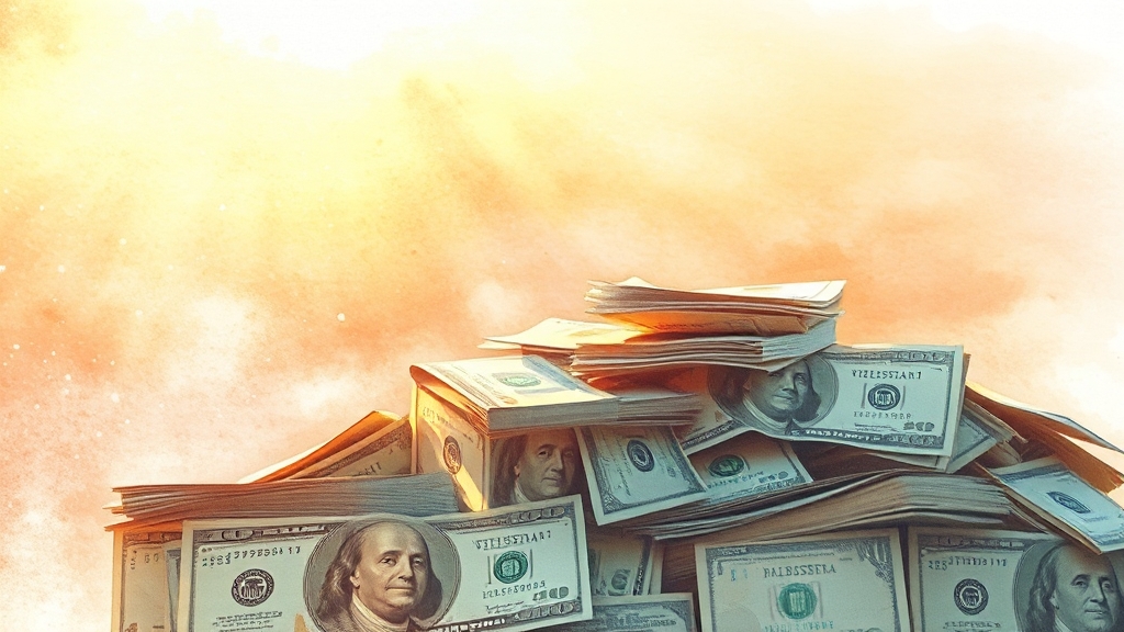 지급액 & 지급일 (watercolor 스타일)