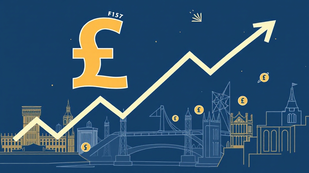 파운드 환율 변동 요인 (illustration 스타일)