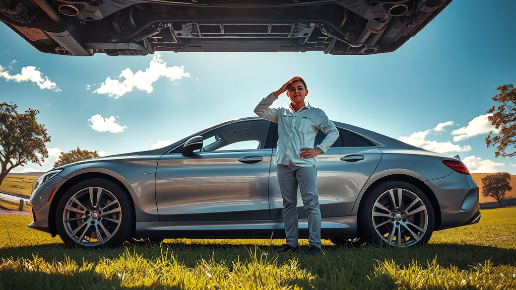 자동차 검사, 왜 필요할까요? (realistic 스타일)