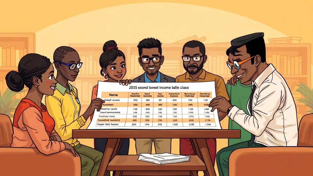 2025년 소득 및 재산 기준 (cartoon 스타일)