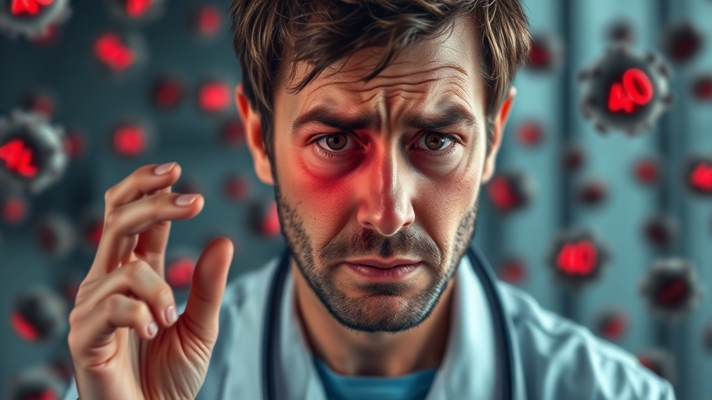 AST와 ALT, 간 손상 지표 (realistic 스타일)