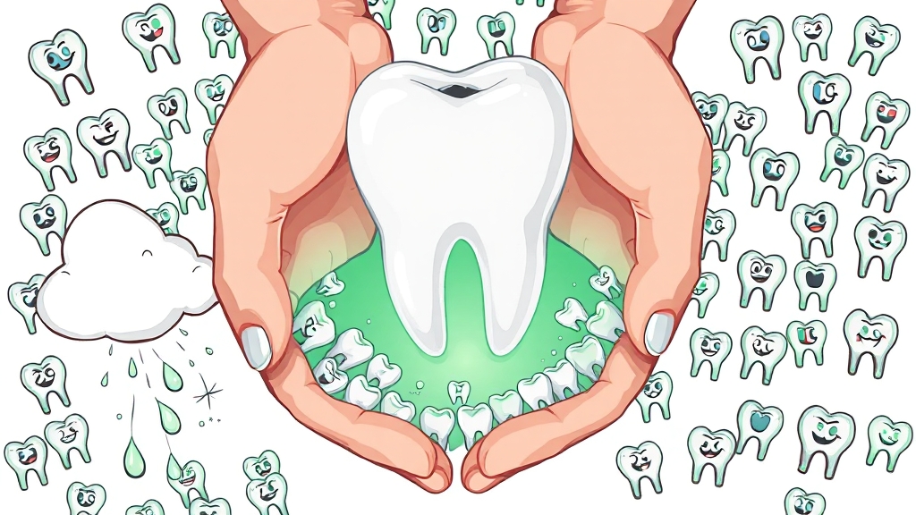 치아보험, 왜 필요할까요? (cartoon 스타일)