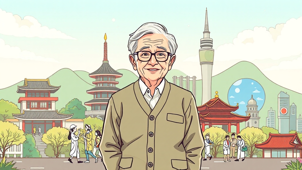 지역별 시니어 일자리 정보 (illustration 스타일)