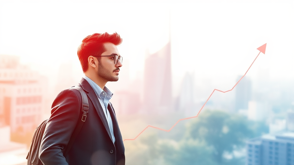 고액 자산가 증가 배경 (watercolor 스타일)