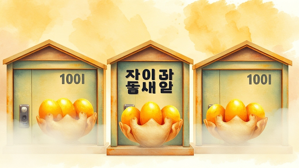 왜 분산해야 안전할까? (watercolor 스타일)