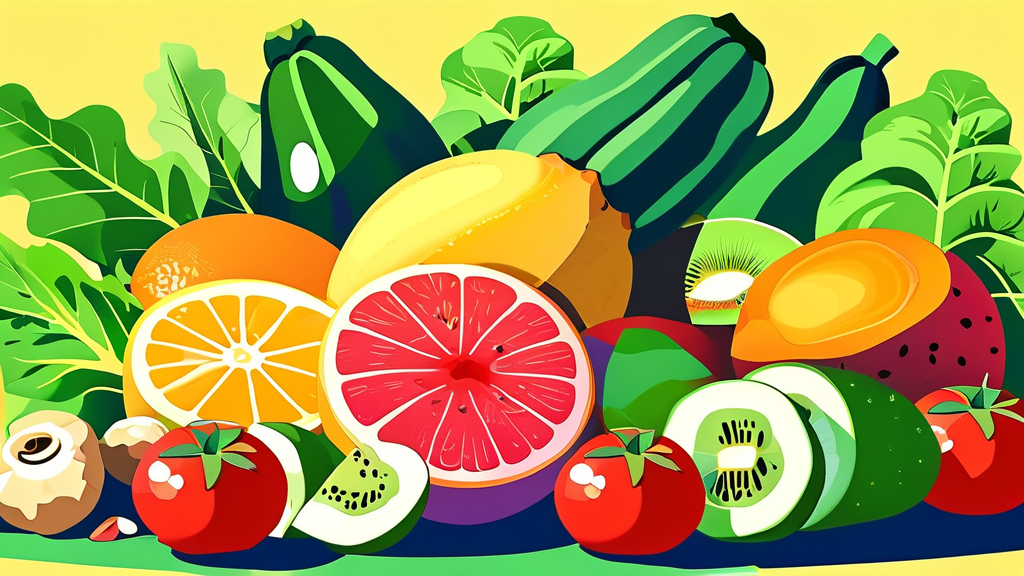 나트륨 배출의 핵심, 칼륨이 우리 몸에 미치는 영향 (cartoon 스타일)